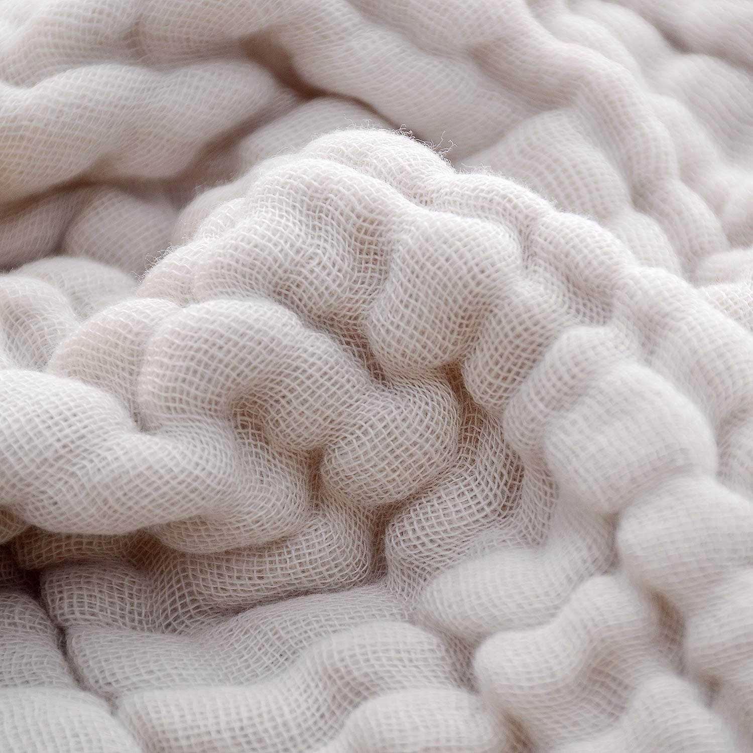 Baby Washcloths - Natural Cotton Baby Wipes - Soft Newborn Face Towel for Sensitive Skin - 10 Pack, 12X12 Inches