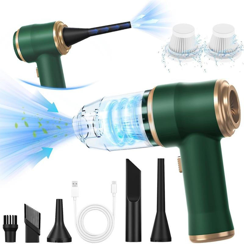 BELBUY 19000Pa High-Power Wireless Handheld Car Vacuum Cleaner - Versatile and Compact with Air Gun, Dual Filters, and Multiple Nozzles for Cars, Homes, Offices, and Pet Hair Cleanup